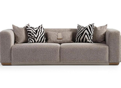 Four Seater Sofa 4 Seater Fabric Sofa Upholstered Sofa Gray Modern Sofas new
